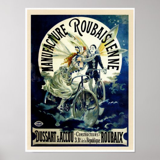 Manufacture Roubaisienne Bicycles Poster (Voorkant)