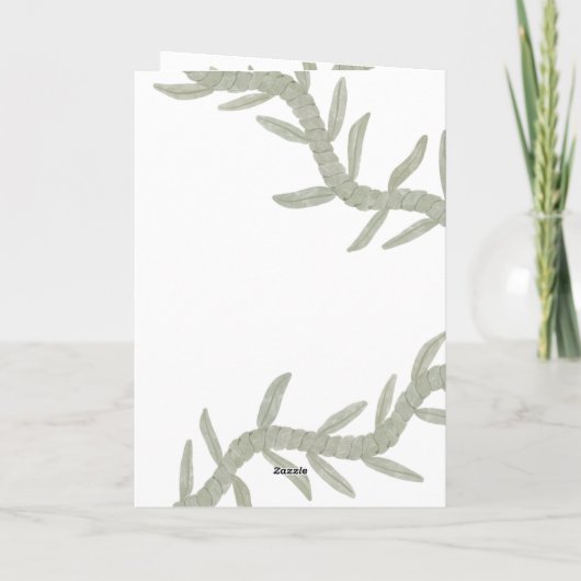 Manuia Le Aso Finau Bedankkaart (Achterkant)