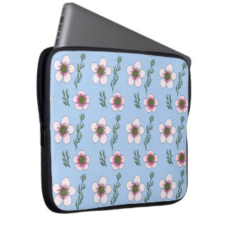 Manuka Bloemen Laptop Sleeve