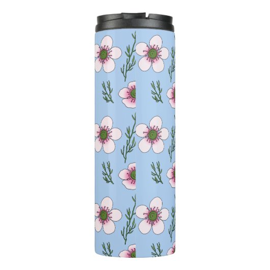 Manuka Flowers Thermosbeker (Achterkant)