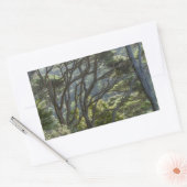 Manuka Tree Forest Nieuw-Zeeland Rechthoekige Sticker (Envelop)