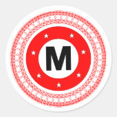 Manukai Tribal Meatball Sticker (Voorkant)