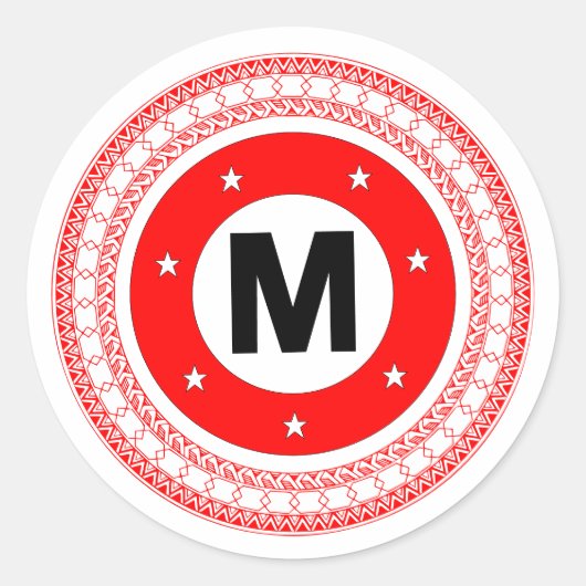 Manukai Tribal Meatball Sticker (Voorkant)