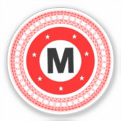 Manukai Tribal Meatball Sticker (Voorkant)