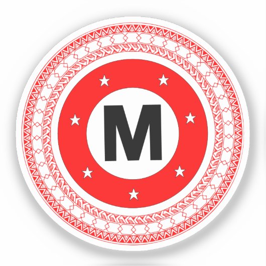Manukai Tribal Meatball Sticker (Voorkant)