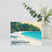 Manukan-eiland Maleisië Briefkaart (Staand voorkant)