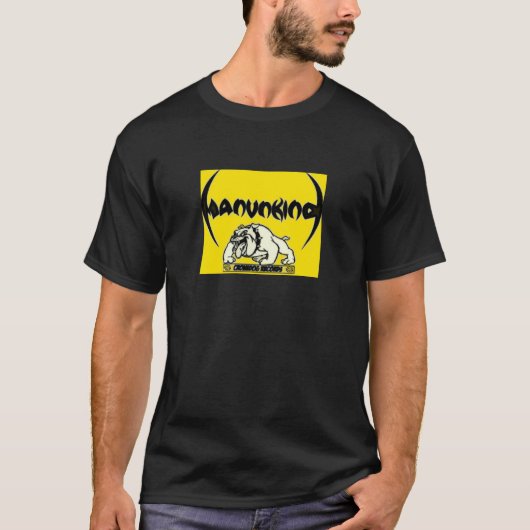 MANUNKIND CRONEDOG REGISTRERT T-SHIRT (Voorkant)