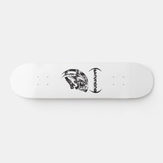Manunkind Skull Skateboard (Horizontaal)