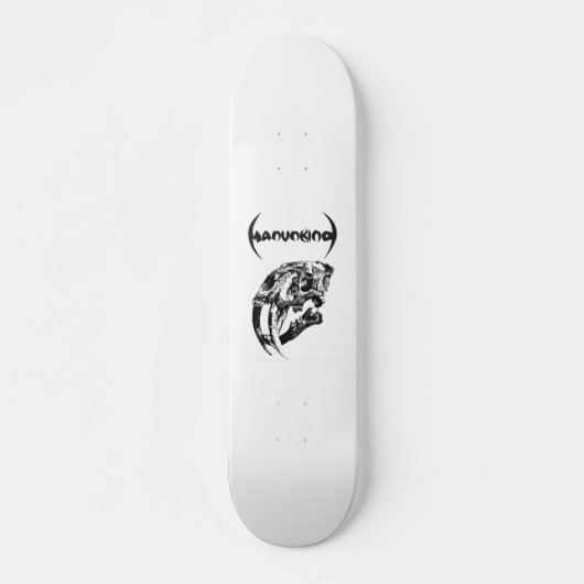 Manunkind Skull Skateboard (Voorkant)
