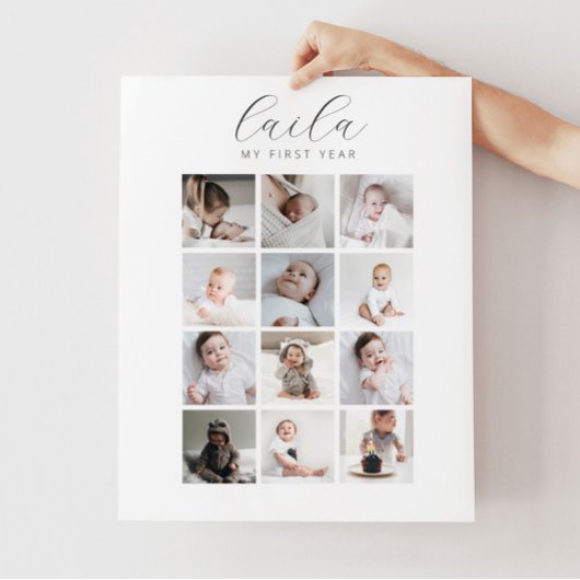 Manuscript 1 Jaar 12 het Poster van de Collage van