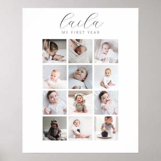 Manuscript 1 Jaar 12 het Poster van de Collage van (Voorkant)