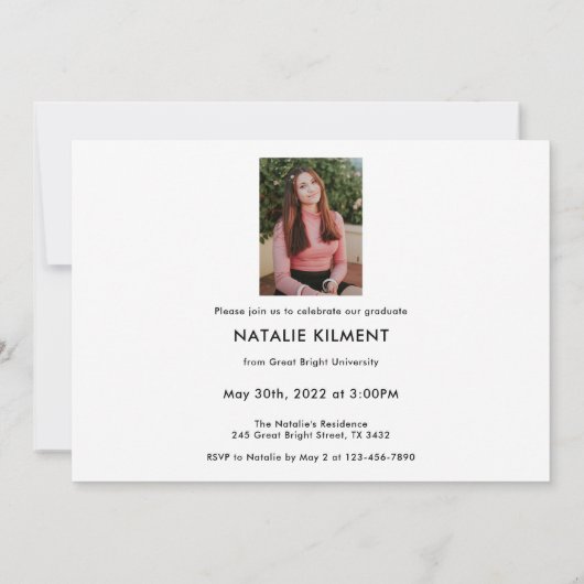 Manuscript Afstuderen 4 Foto Collage Blue Afstuder Kaart (Achterkant)