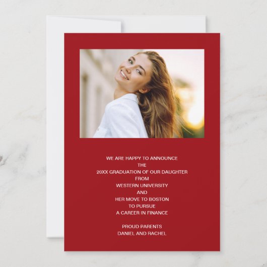 Manuscript bekleding 2 het Afstuderen van de Foto Aankondiging (Achterkant)