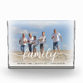 Manuscript bij Gezinsvakantie-geheugens overlay Fotoblokken (Voorkant)