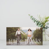 Manuscript bij Liefde & Bedankt Retro Weddenschap (Staand voorkant)