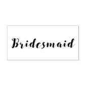 Manuscript Bridesmaid Rubberstempel (Afrduk)