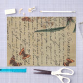 Manuscript Butterfly  Ontvlekpapier Tissuepapier (Craft)