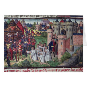 Manuscript by Jean Vauquelin