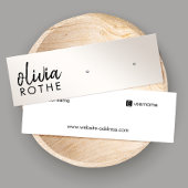 Manuscript Champagne Gold Gradient Stud die Mini v Mini Visitekaartje