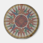 Manuscript Compass Roos Magneet (Voorkant)