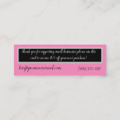  Manuscript Dank u het Visitekaartje van het Tusse (Achterkant)