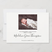 Manuscript - de Naam van de Naam van de Aangepaste Aankondiging (Achterkant)