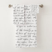 Manuscript de Reeks van de Kodoek van de Franse St Bad Handdoek (Insitu)