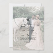  Manuscript Faded Foto voor en Rug Weddenschap Kaart (Voorkant)