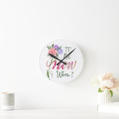 Manuscript Floral wall  Ronde Klok (Huis)