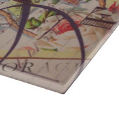 Manuscript Franse landvlinder Paris Eiffel Tower Snijplank (Hoek)