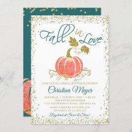 Manuscript Glitter Pumpkin Herfst in Love Vrijgeze Kaart