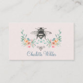 Manuscript Handtekening Aangepaste bijen Contactkaartje (Voorkant)