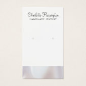 Manuscript Iridescent Pearl Edge die juwelen verdi Visitekaartje (Voorkant)