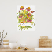 Manuscript James 4:8 Bijbelverse religieuze ventil Poster (Keuken)