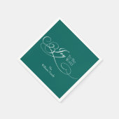 Manuscript Joy to the World Holiday Servet (Hoek)