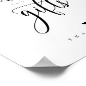 Manuscript Kaarten en Gifts Sign 8x10" Poster (Hoek)