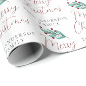 Manuscript kalligrafie Vroegere Familienaam van de Cadeaupapier (Rol Hoek)