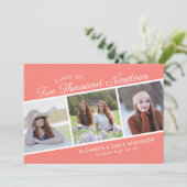 Manuscript Klasse van 2019 | Koraal 3 Foto's Afstu Kaart (Staand voorkant)