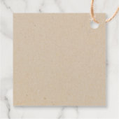 Manuscript kwaadwillige kerstbranche met cadeautje bedankjes labels (Achterkant)