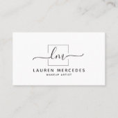 Manuscript Logo Hairdresser Business Appointment C Afsprakenkaartje (Voorkant)