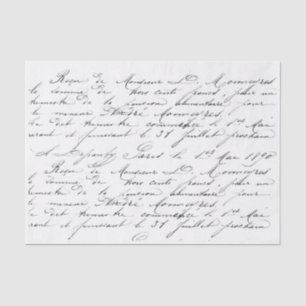 Manuscript Love. Tissuepapier