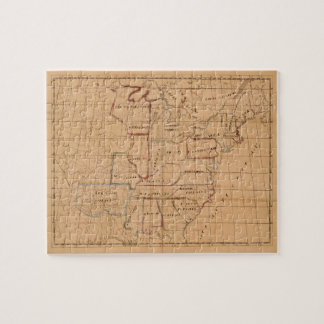  Manuscript Map van de Verenigde Staten (1820) Legpuzzel