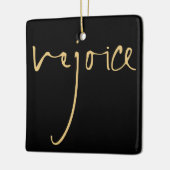 Manuscript met handschrift: heerlijk kerstcadeau z keramisch ornament (Links)