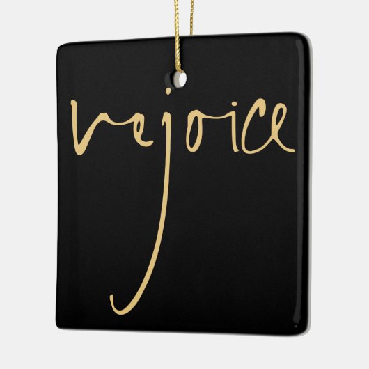 Manuscript met handschrift: heerlijk kerstcadeau z keramisch ornament (Links)