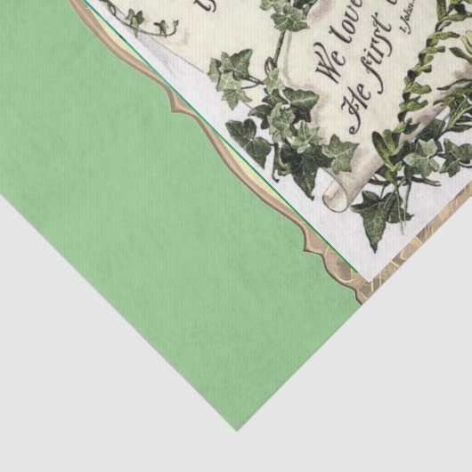 Manuscript met jaloezie tissuepapier (Detail)