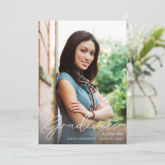 Manuscript Mod de Aankondiging van het Afstuderen (Staand voorkant)