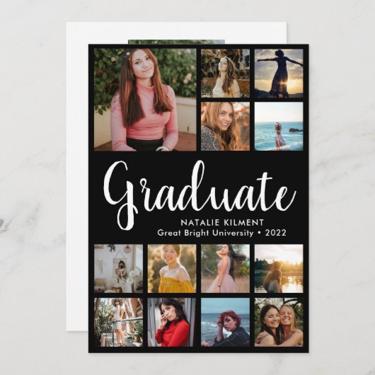 Manuscript Modern Afstuderen 14 Afstuderen van de  Aankondiging (Voorkant / Achterkant)