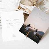 Manuscript Moderne Elegant Bridesmaid-conceptkaart Kaart