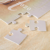 Manuscript Monogram Klasse Jaar Aangepast Foto Afs Legpuzzel (Zijkant)