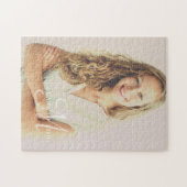 Manuscript Monogram Klasse Jaar Aangepast Foto Afs Legpuzzel (Horizontaal)